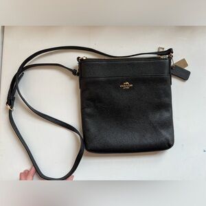 Black Coach crossbody